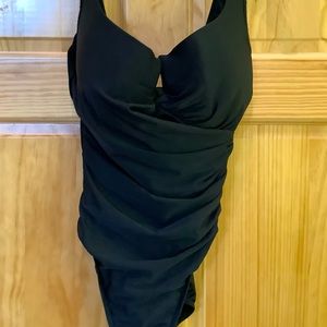 Black Miraclesuit, size 14, worn only once